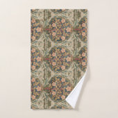William Morris Roos Wreath Flowering Roos Bad Handdoek (Handdoek)
