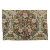 William Morris Roos Wreath Flowering Roos Kussensloop (Achterkant-Rechts)