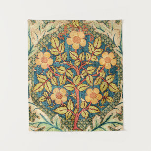 William Morris Roos Wreath Wandkleed