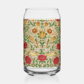 William Morris Rose & Birds Chintz Rouge (Verso)
