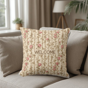 William Morris Rose Klimtretwerk Sierkussen 