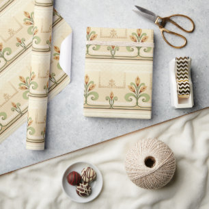 William Morris Row of Lilies Cadeaupapier