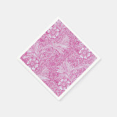 William Morris - Roze Marigold Floral Servet (Hoek)