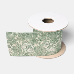 William Morris Saliegroene Tulp Patroon: Vintage Lint