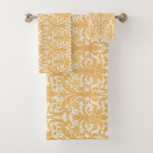 William Morris Saule & Or Damassé Luxe (En situation)
