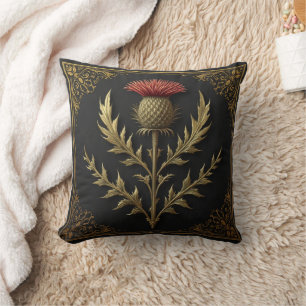 William Morris Schotse distel vintage bloemmotief Kussen
