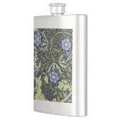 William Morris Seaweed Antiek Flower Heupfles (Links)