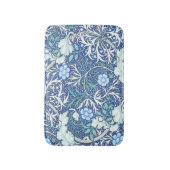 William Morris Seaweed Blue Pattern Badmat (Voorkant Verticaal)