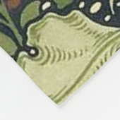 William Morris Seaweed Pattern Fleece Deken (Hoek)