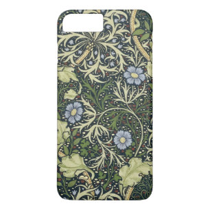 William Morris Seaweed Pattern Floral  Art iPhone 8 Plus / 7 Plus Hoesje