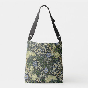 William Morris Seaweed Pattern Floral  Art Crossbody Tas