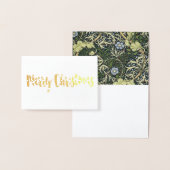 William Morris Seaweed Pattern Floral Art Folie Kaarten (Display)