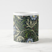 William Morris Seaweed Pattern Floral  Art Jumbo Mok (Voorkant)