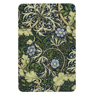 William Morris Seaweed Pattern Floral  Art Magneet