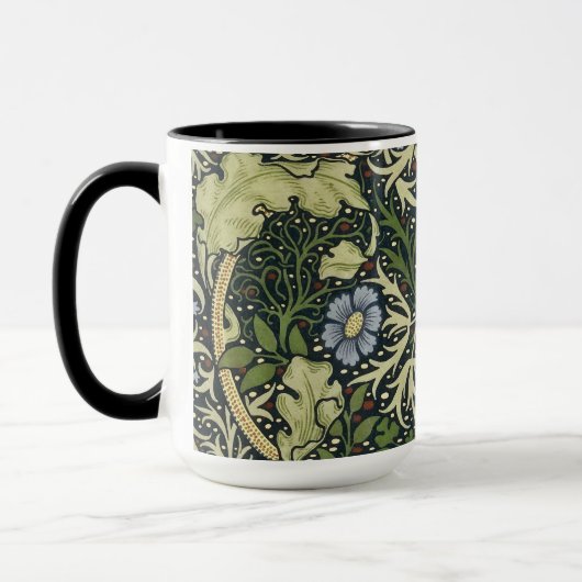William Morris Seaweed Pattern Floral Art Mok (Links)