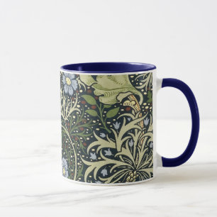 William Morris Seaweed Pattern Floral  Art Mok