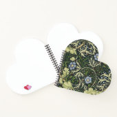William Morris Seaweed Pattern Floral Art Notitieboek (Binnen)