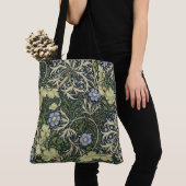 William Morris Seaweed Pattern Floral Art Tote Bag (Dichtbij)