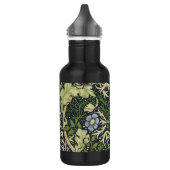 William Morris Seaweed Pattern Floral  Art Waterfles (Links)