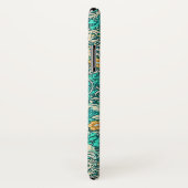  William Morris Seaweed Pattern Turquoise Case-Mate iPhone Case (Achterkant / rechts)
