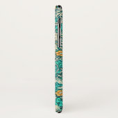  William Morris Seaweed Pattern Turquoise Case-Mate iPhone Case (Achterkant/links)