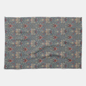 William Morris : Serviette de cuisine Snakeshead (Horizontal)