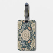 William Morris Severn Bloementuin Bloemen Classic Bagagelabel (Achterkant verticaal)