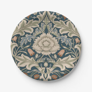 William Morris Severn Bloementuin Bloemen Classic Papieren Bordje