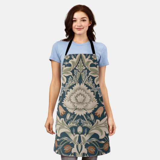 William Morris Severn Bloementuin Bloemen Classic Schort (Gedragen)