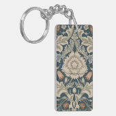 William Morris Severn Bloementuin Bloemen Classic Sleutelhanger (Voorkant Links)