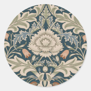 William Morris Severn Bloemtuin Bloemenklassieker Ronde Sticker