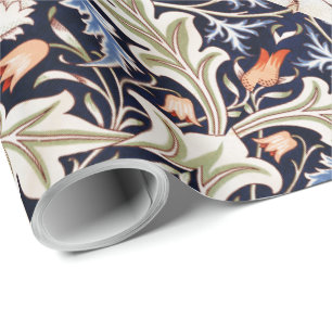 William Morris Severn Blue Floral Flowers Cadeaupapier