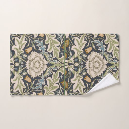William Morris Severn Floral Pattern Classic Bad Handdoek (Handdoek)