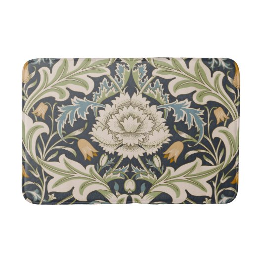 William Morris Severn Floral Pattern Classic Badmat (Voorkant)