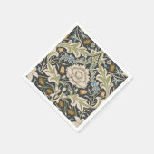 William Morris Severn Floral Pattern Classic Servet (Hoek)
