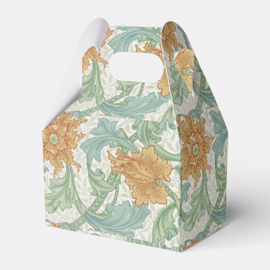 William Morris Single Stem Floral Pattern Bedankdoosjes (Voorkant Zijde)
