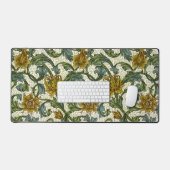 William Morris Single Stem Floral Pattern Bureaumat (Keyboard & Muis)