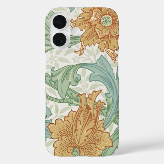 William Morris Single Stem Floral Pattern Case-Mate iPhone Case (Achterkant)