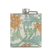 William Morris Single Stem Floral Pattern Heupfles (Achterkant)