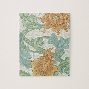 William Morris Single Stem Floral Pattern Legpuzzel