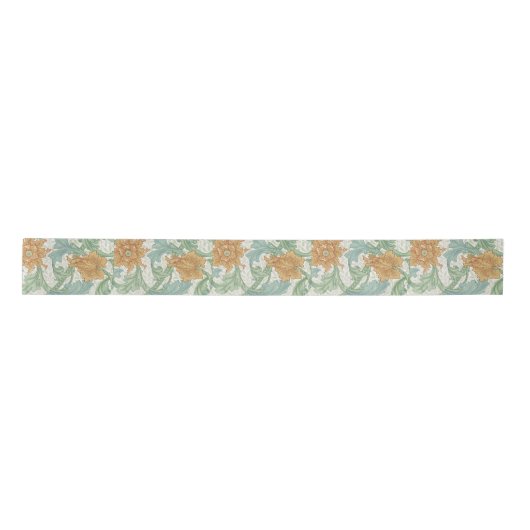 William Morris Single Stem Floral Pattern Lint (Voorkant)