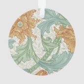 William Morris Single Stem Floral Pattern Ornament (achterkant)