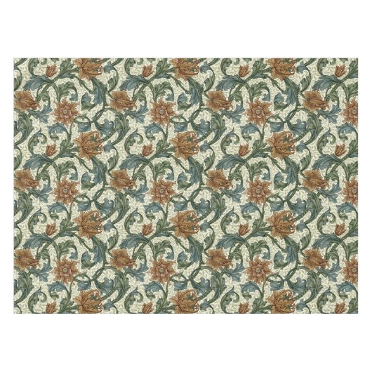 William Morris  Single Stem Pattern Tafelkleed (Voorkant (Horizontaal))