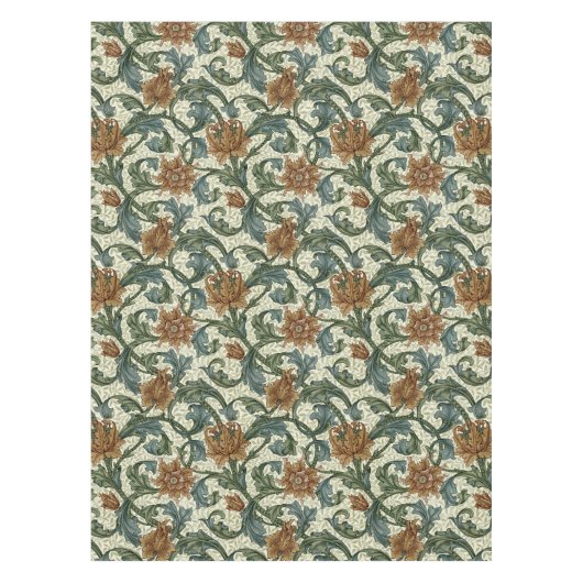 William Morris  Single Stem Pattern Tafelkleed (Voorkant)