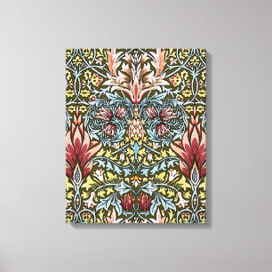 William Morris Slangenhoofd Bloempatroon Canvas Afdruk