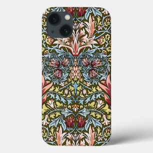 William Morris Slangenhoofd Bloempatroon iPhone 13 Hoesje