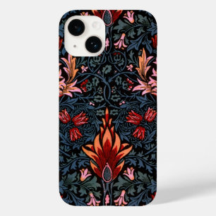 William Morris Snakeshead Dark Pattern Case-Mate iPhone 14 Hoesje