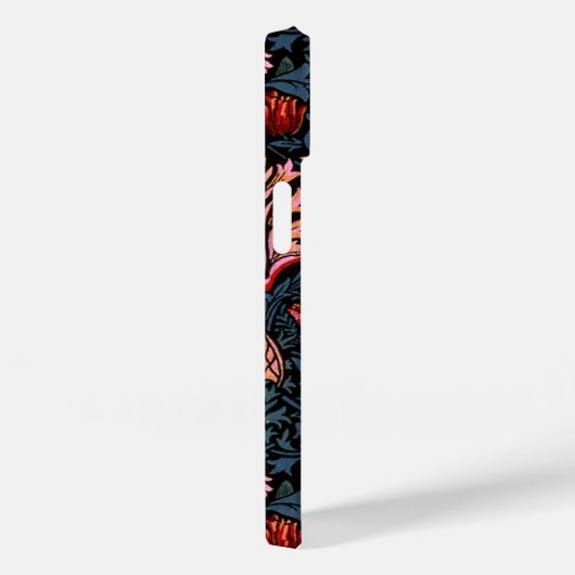 William Morris Snakeshead Dark Pattern Case-Mate iPhone Case (Achterkant / Rechts)