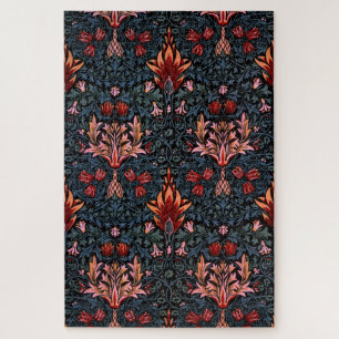 William Morris Snakeshead Dark Pattern Legpuzzel