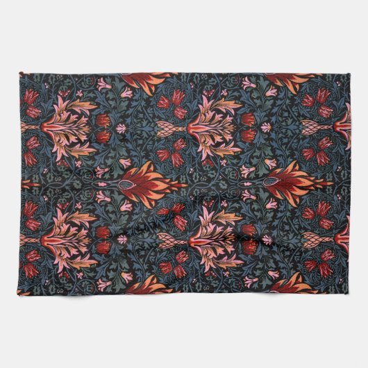 William Morris Snakeshead Dark Pattern Theedoek (Horizontaal)